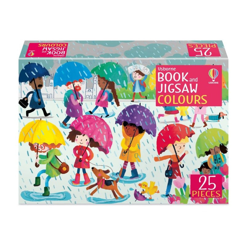 Usborne Colours Jigsaw & Book