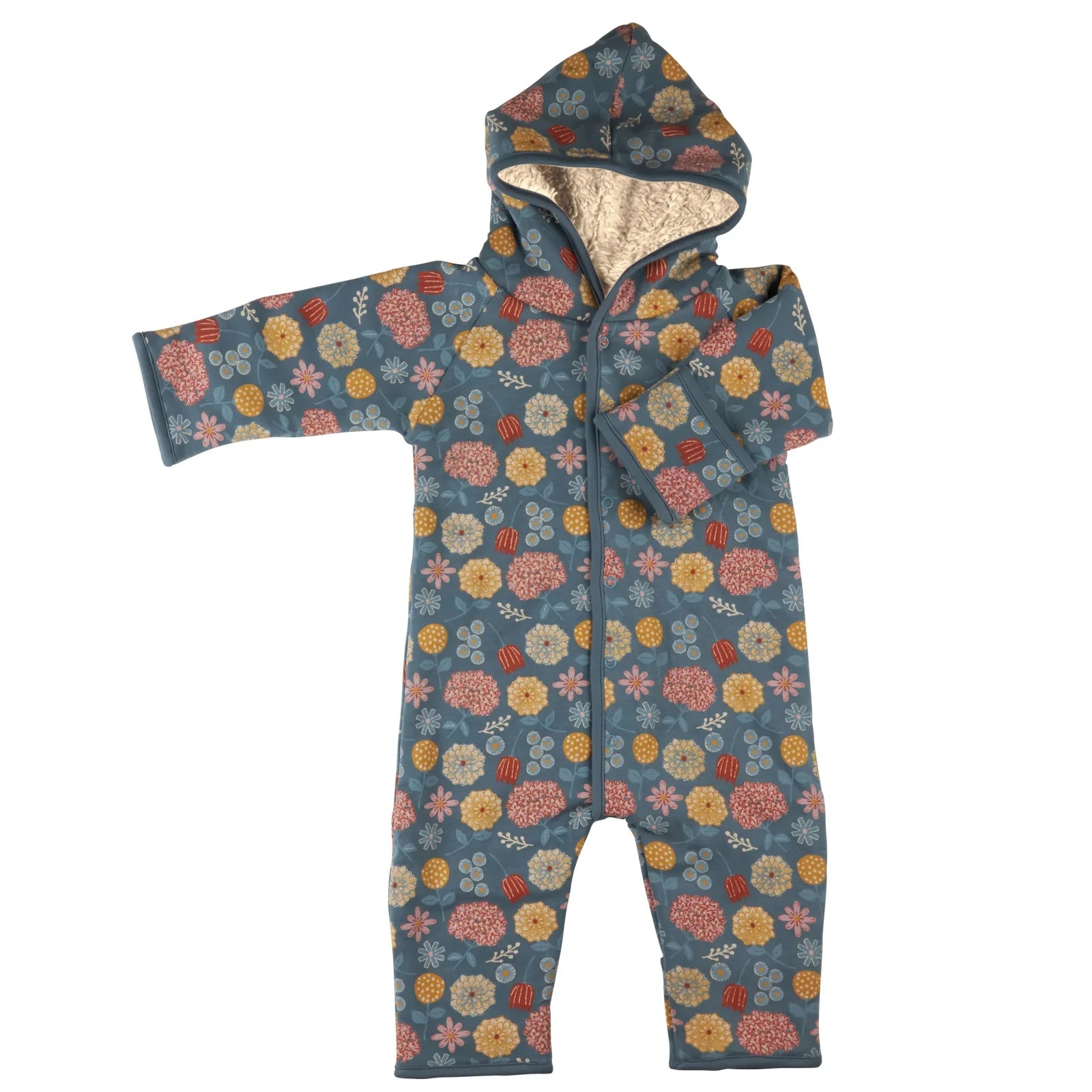 Snuggle Suit Winter Bloom - Pigeon Organics
