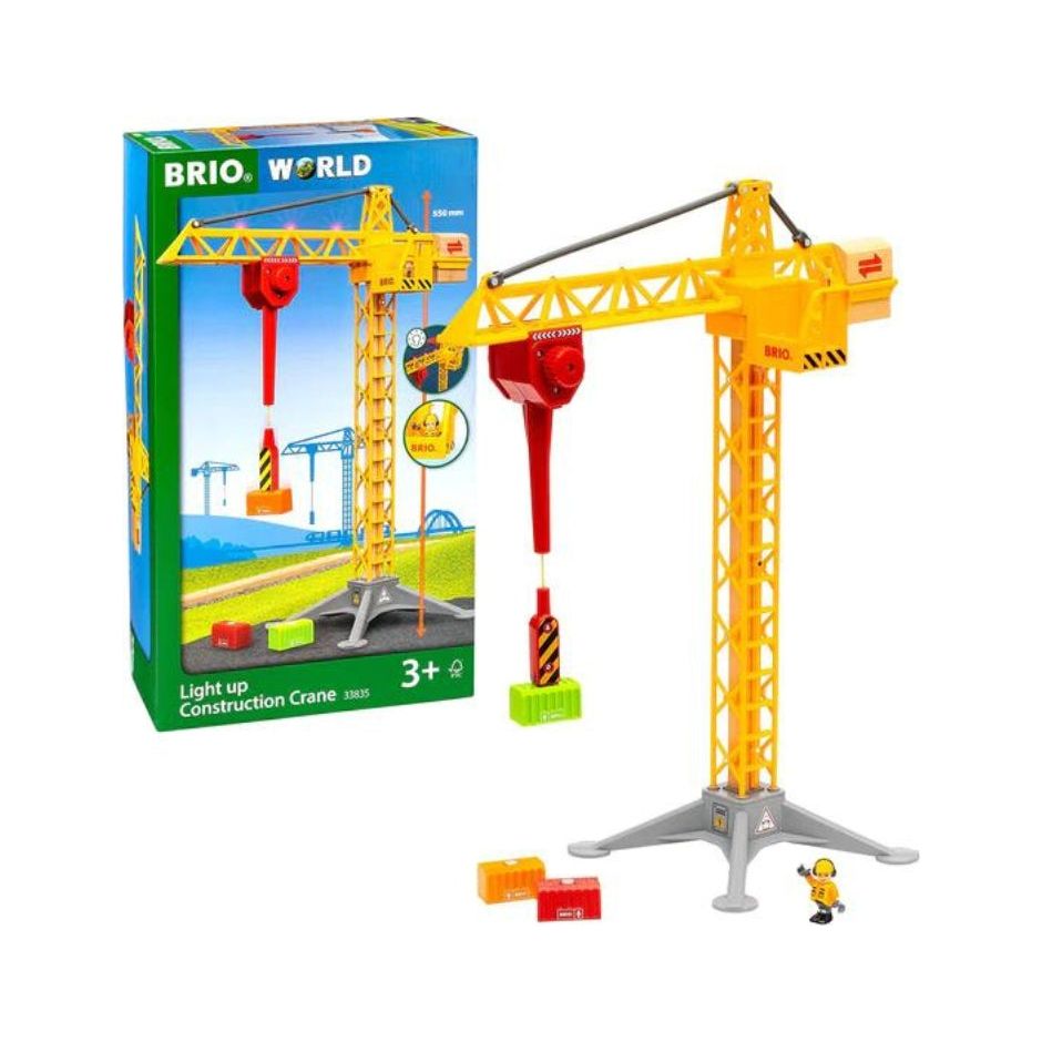 Construction Crane with Lights