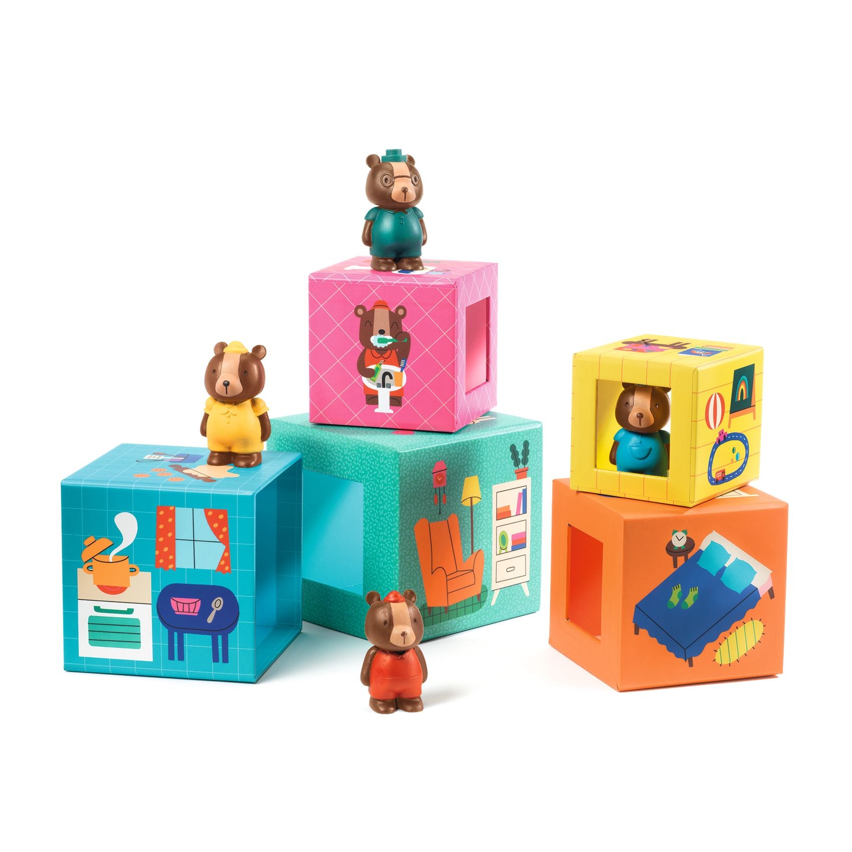 TopaniHouse Stacking Cubes.