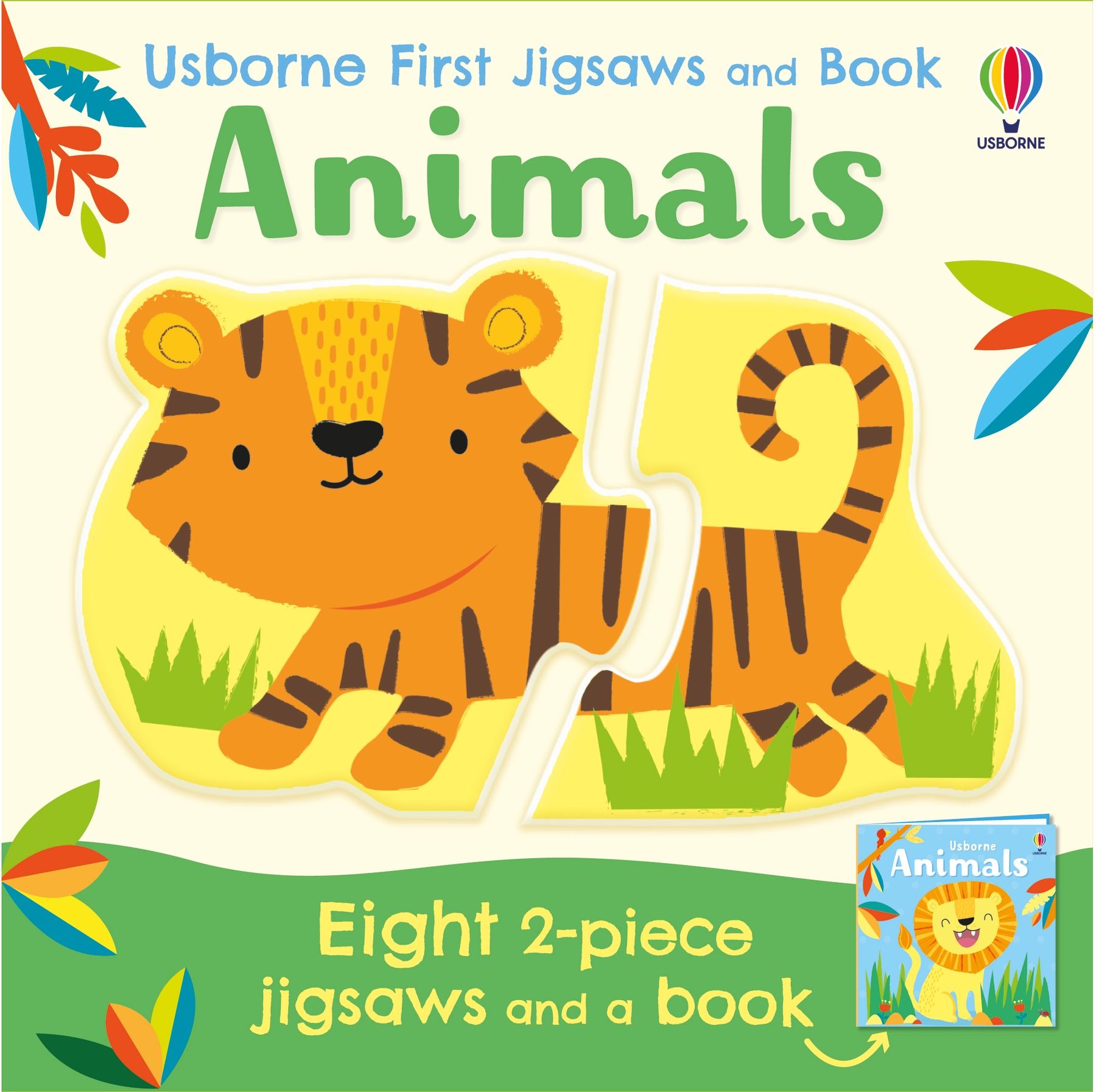 First Jigsaws and Book: Animals