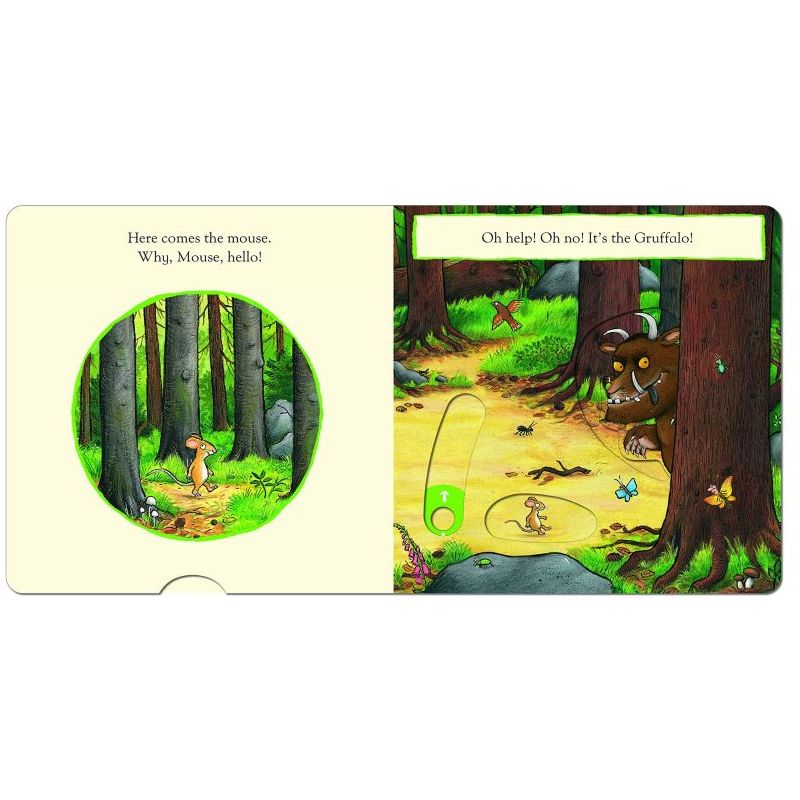 The Gruffalo A Push & A Pull Slide Book - Julia Donaldson