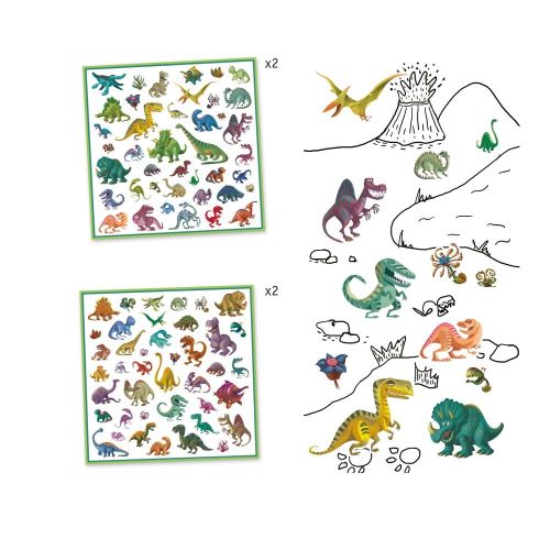 Dinosaur Themed Stickers