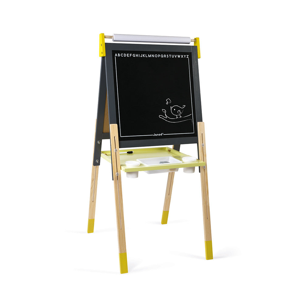 Grey/Yellow Adjustable Easel