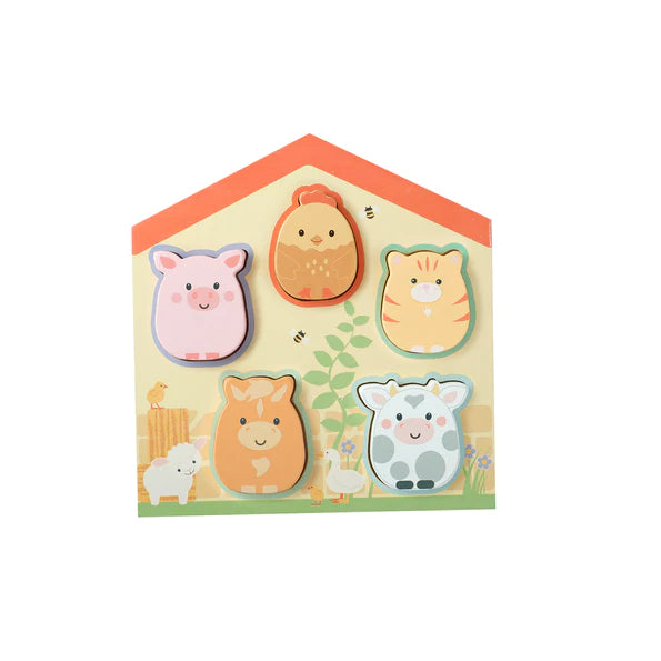 NEW! Farmyard Barn Shape Puzzle