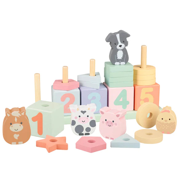 NEW! Farmyard Animal Counting Game