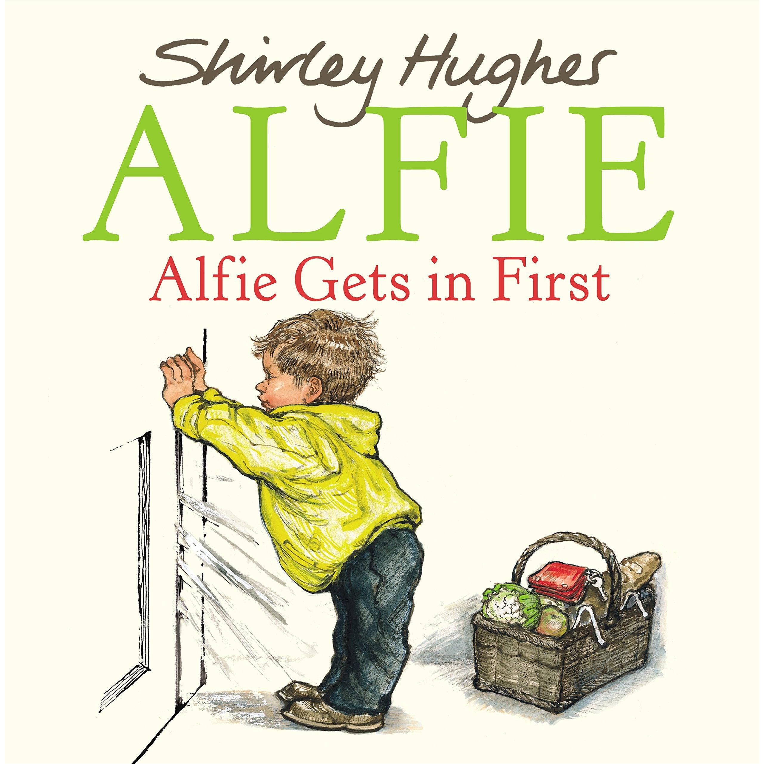Alfie Gets In First Board Book -Shirley Hughes