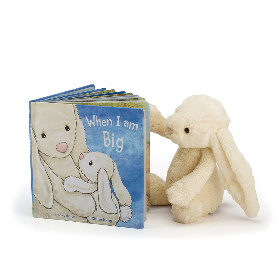 When I Am Big Book & Bashful Cream Bunny