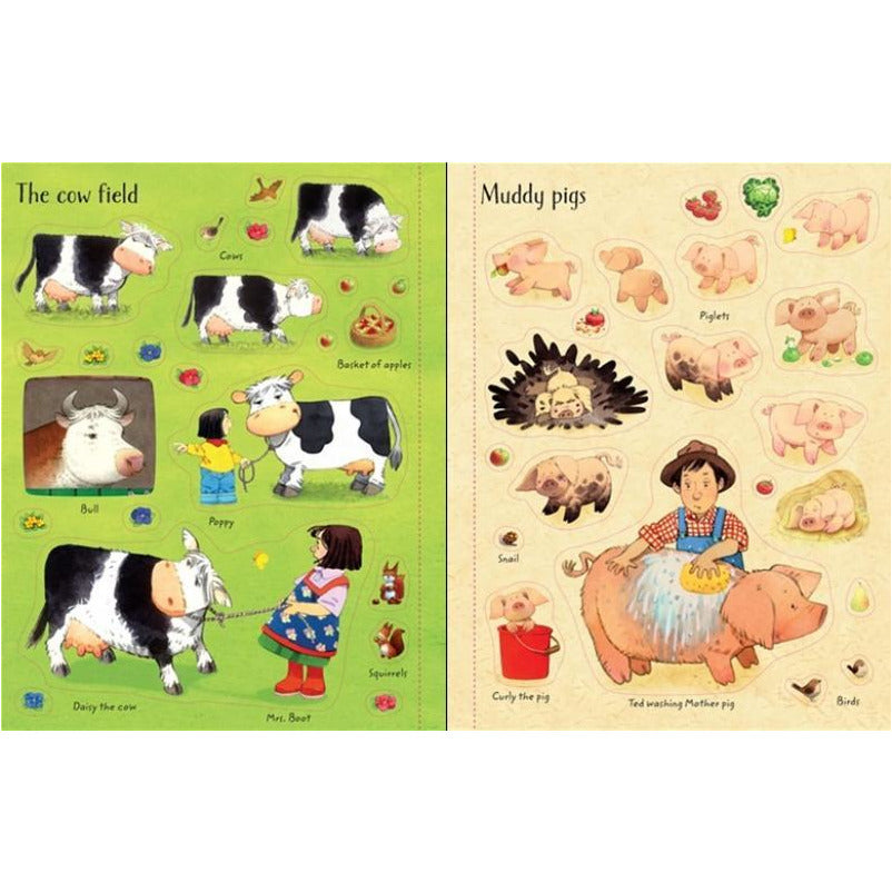 Poppy & Sam's Animals Sticker Book