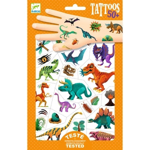 Dinosaur Temporary Tattoos