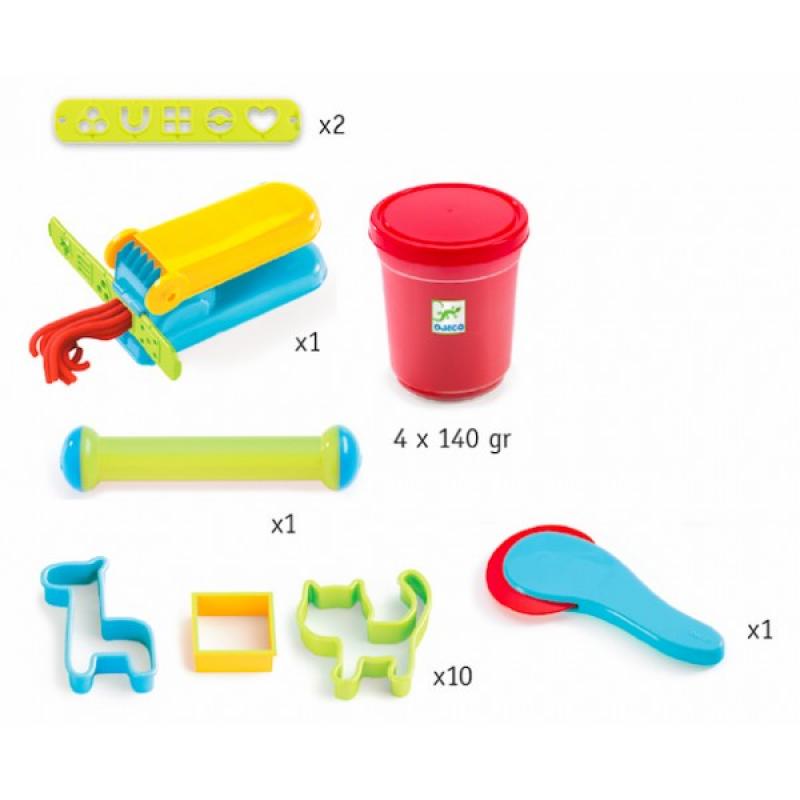 Djeco Play Dough Starter Kit