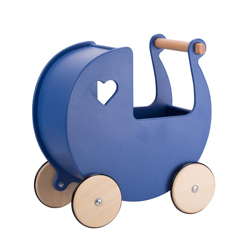 Wooden Pram - Navy