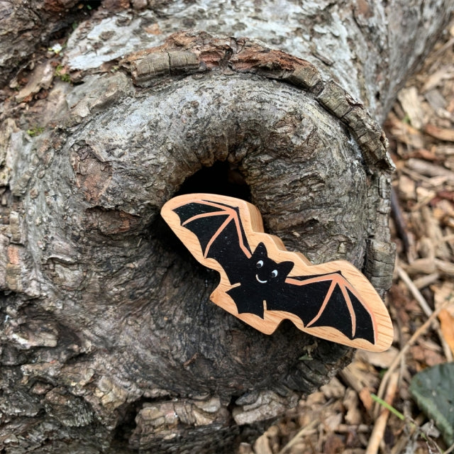 Wooden Black Bat