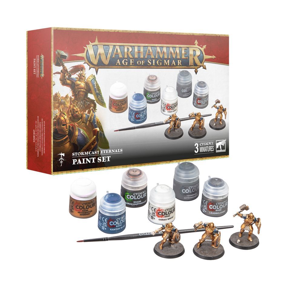 Warhammer - Age of Sigmar - Stormcast Eternals Paint Set