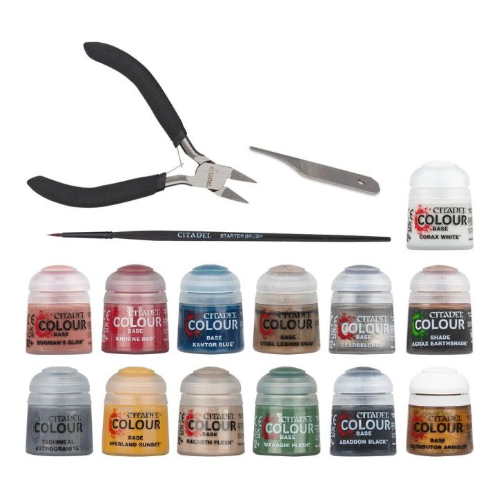 Warhammer Age of Sigmar Paints and Tool Set 🎨✂️