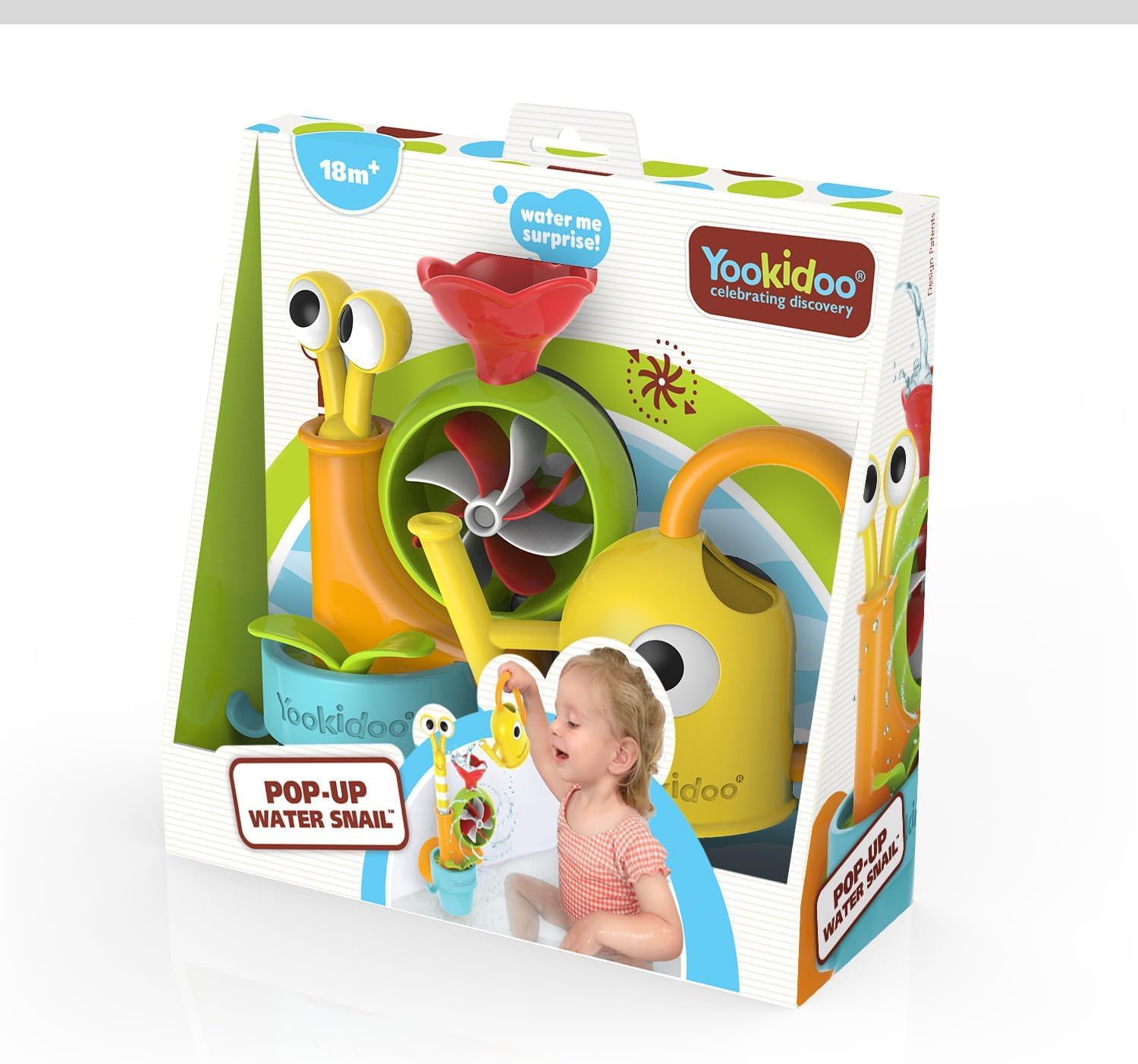 Pop-up Water Snail - Bath Toy