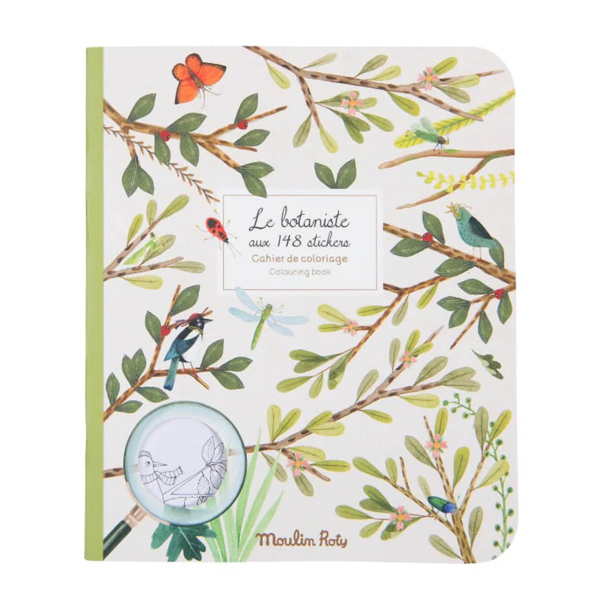 Botanist Coloring Sticker Book
