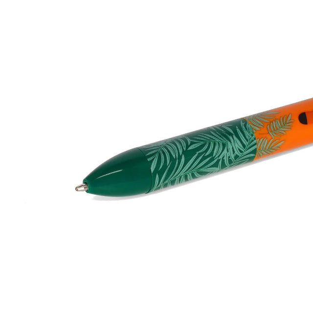 Two Colour Click-Clack - Tiger Pen