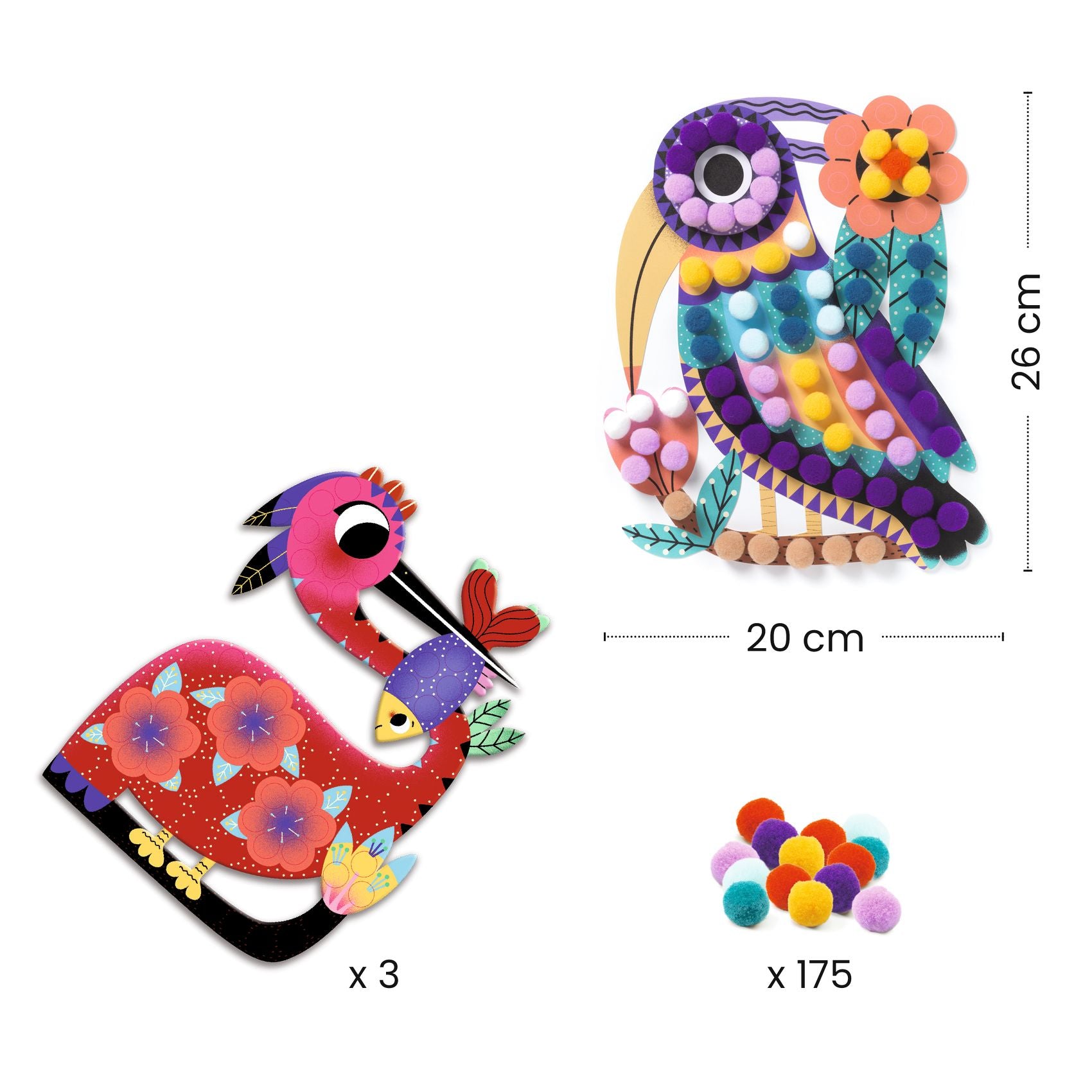 Shapes & Bobbles Craft Set – Eve's Toy Shop