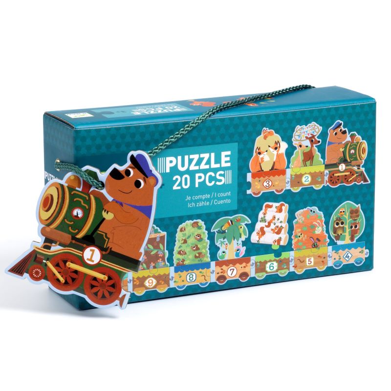 I count Puzzle - 20 Piece Puzzle