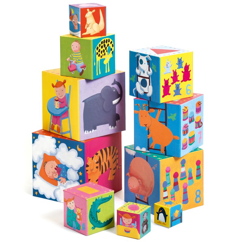 10 Funny Stacking Cubes