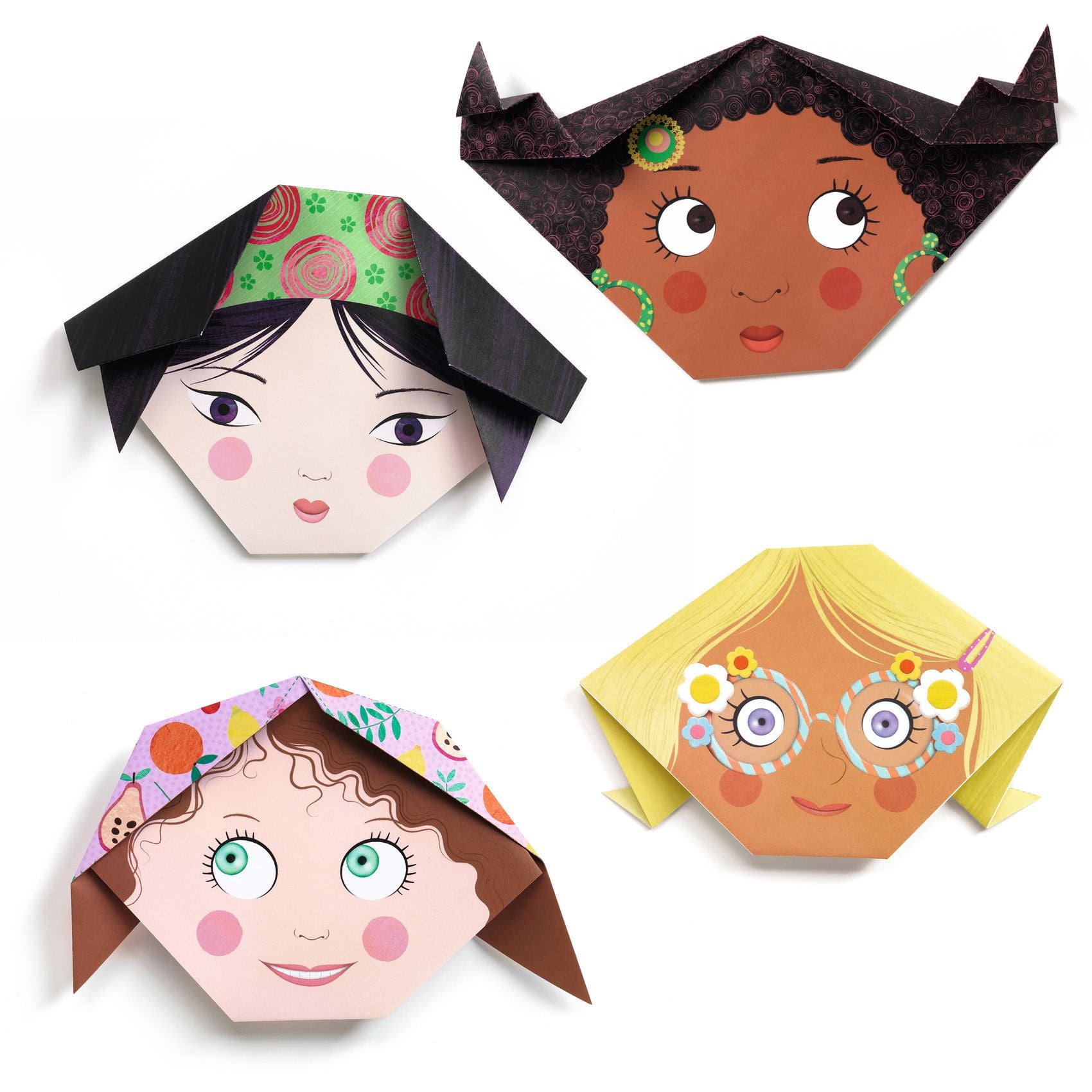 Pretty Faces - Origami