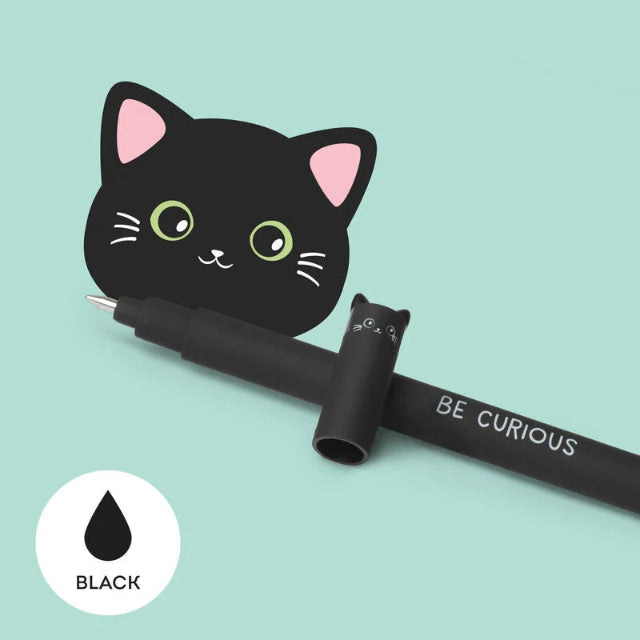 Black Cat - Erasable Pen