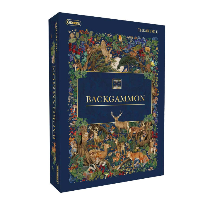 The Art File - Backgammon Family Game