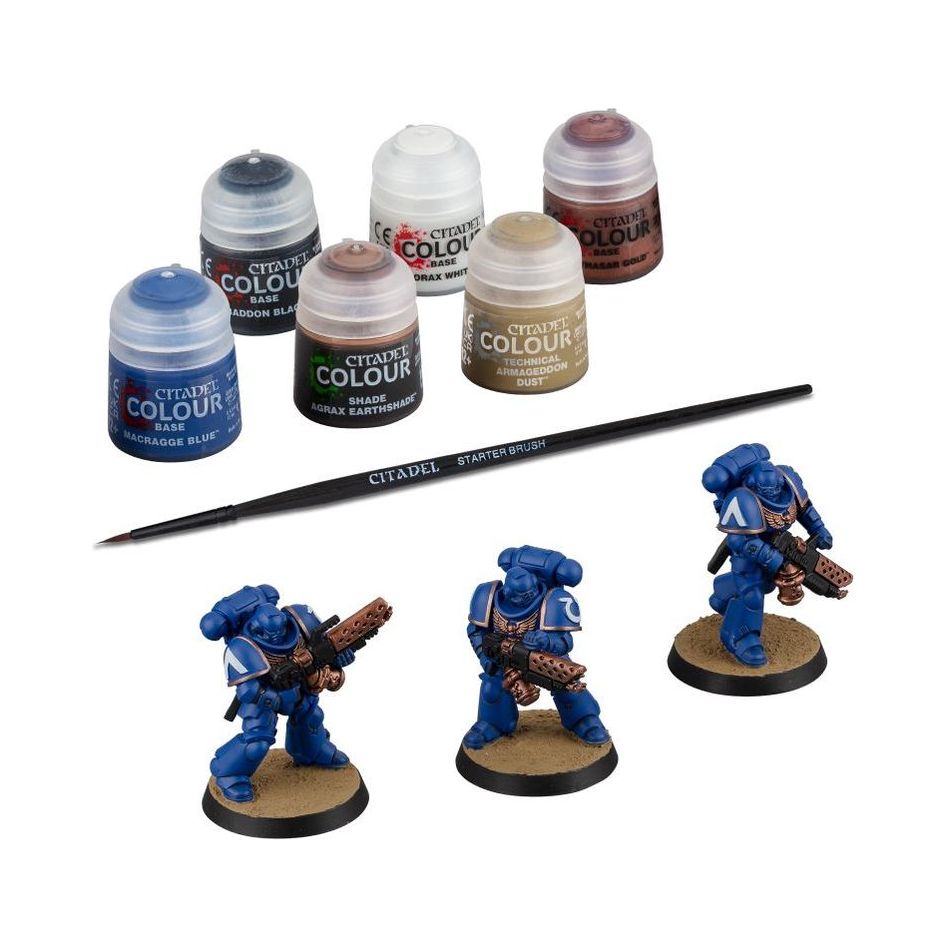 Warhammer 40,000 Infernus Marines + Paints