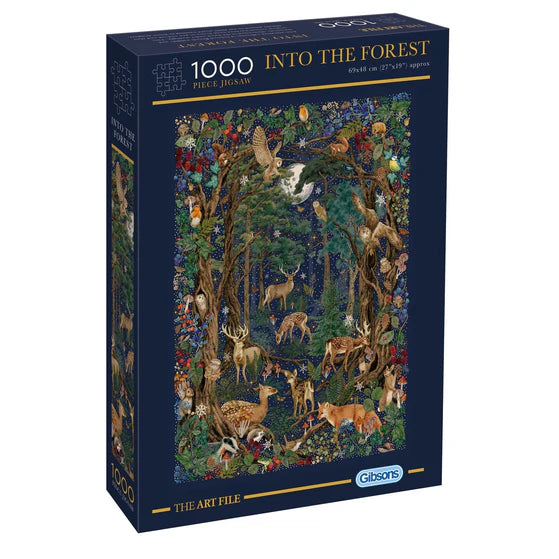 Into The Forest - 1000 Piece Jigsaw Puzzle
