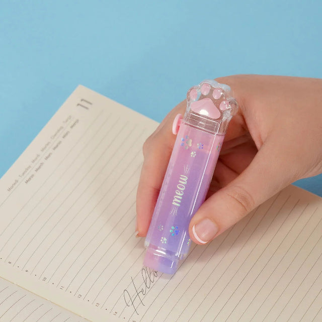 Retractable Eraser - Meow