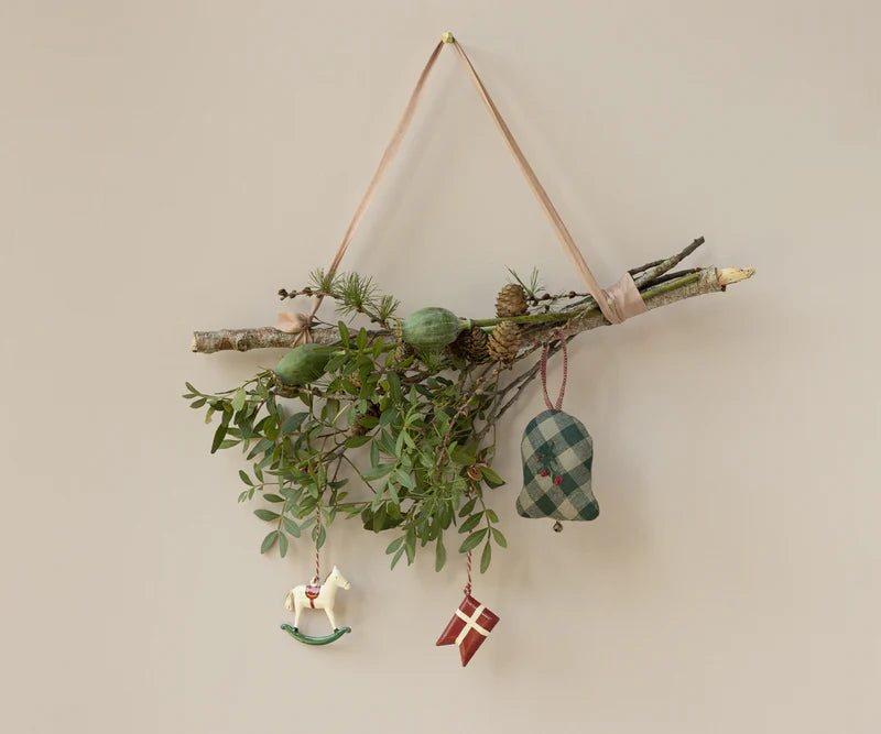 Rocking Horse  Metal Ornament