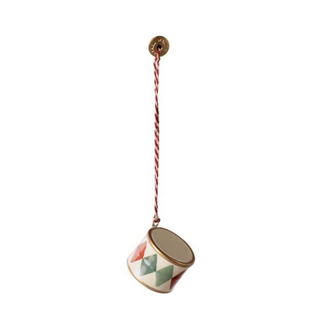 Classic Green Drum Metal Decoration