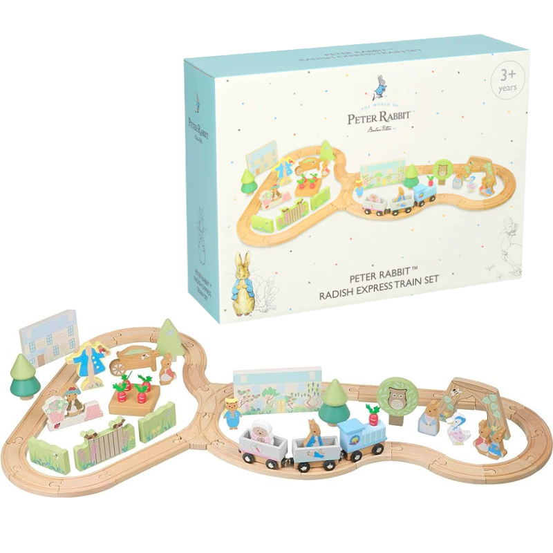 Peter Rabbit Rasdish Peter Rabbit Radish Express Train Set – Eve's Toy Shop