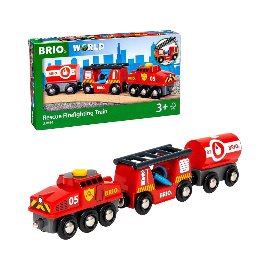BRIO Rescue Firefighting Train