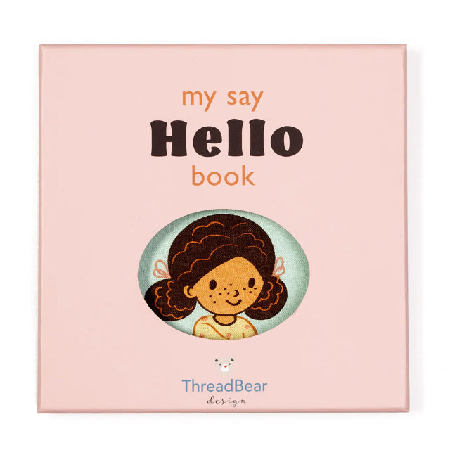 Hello Riso Book My Say Hello! - Rag Book – Eve's Toy Shop