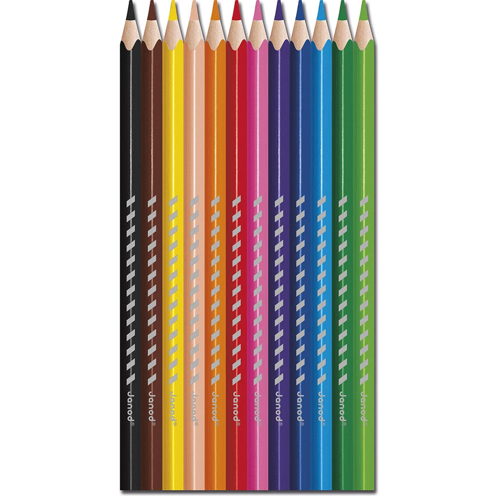 Strong Colored Pencils x 12
