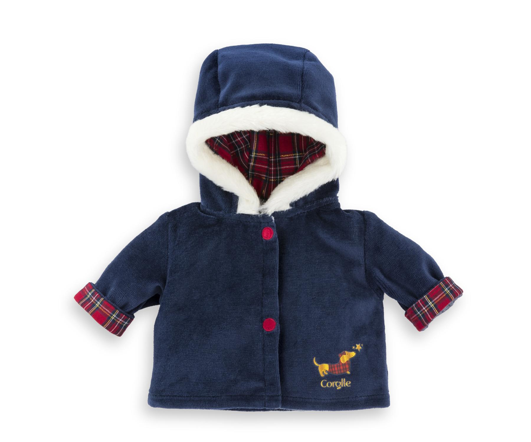 Christmas Coat - 30 cm Baby Doll