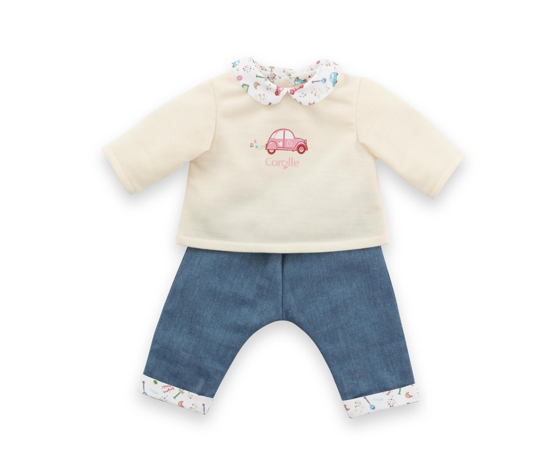 Long Sleeve T-Shirt & Jeans - 30 cm Baby Doll