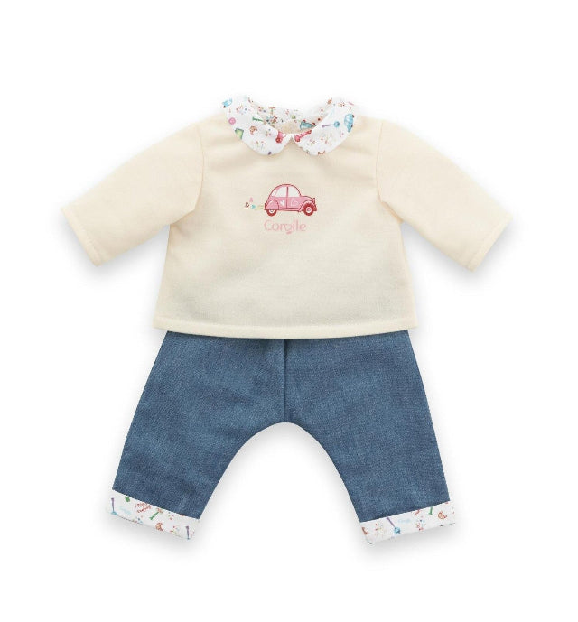 Long Sleeve T-Shirt & Jeans - 30 cm Baby Doll