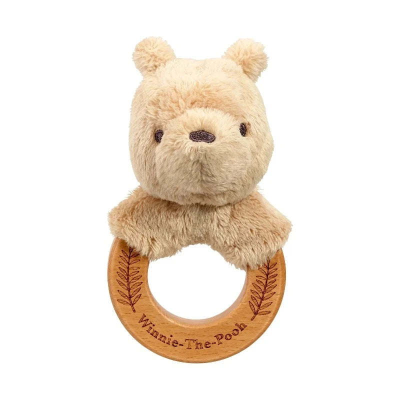 Winnie The Pooh Wooden Ring Rattle