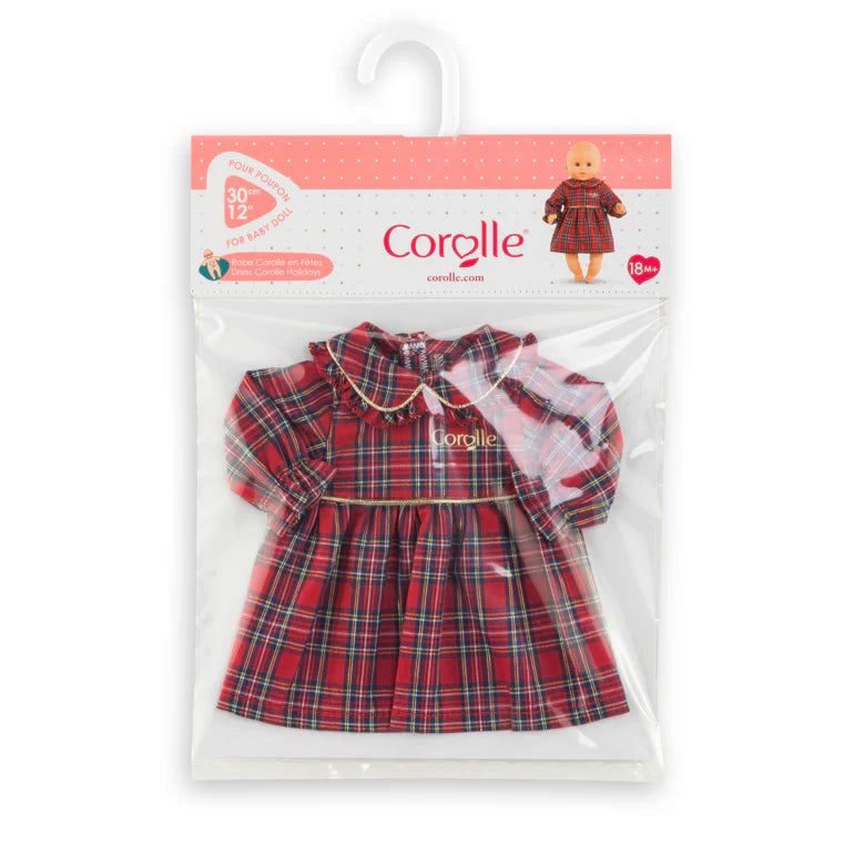 Christmas Dress - 30 cm Baby Doll