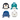 Roly Poly Balls - Set of 4 plush balls - Ocean