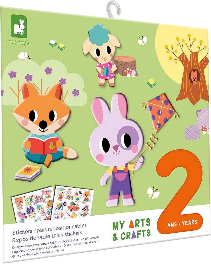 My Arts & Crafts - Reusable Thick Stickers 2