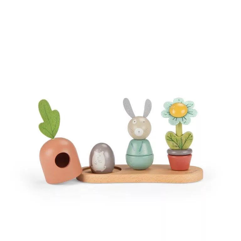 Three Little Rabbits - Stacking Toy – Eve's Toy Shop