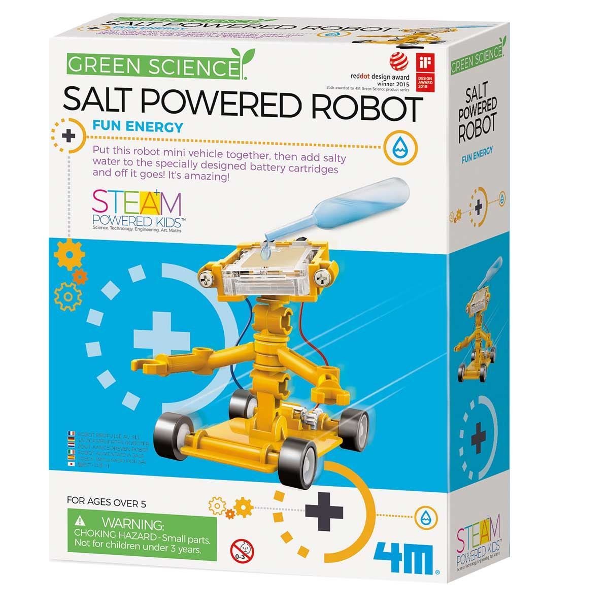 Green Science Salt Water Power Robot