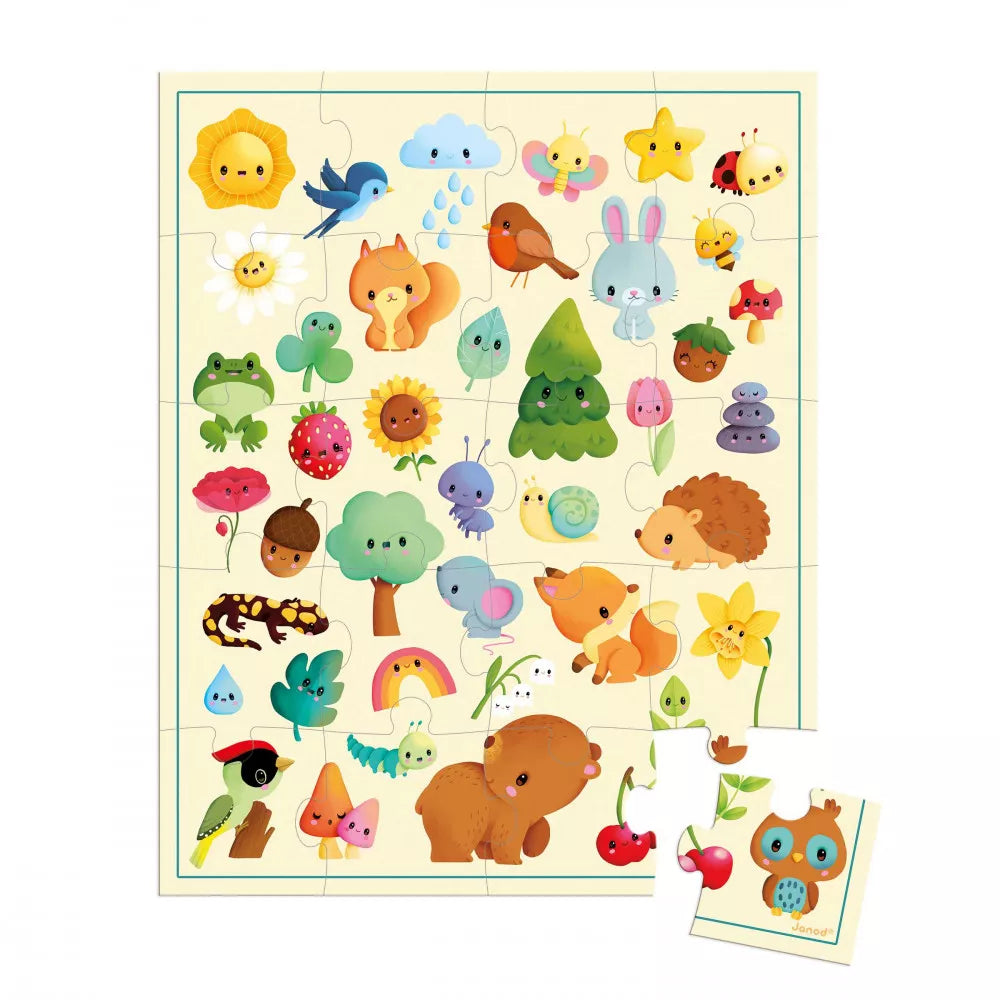 First Nature Puzzle 20 Piece Puzzle & Poster
