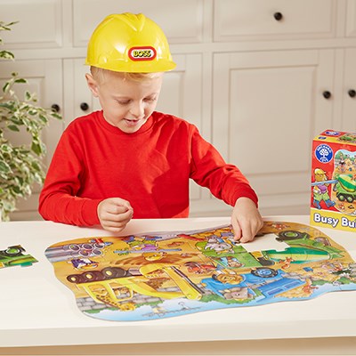 Busy Builders 30 Piece Jigsaw Puzzle