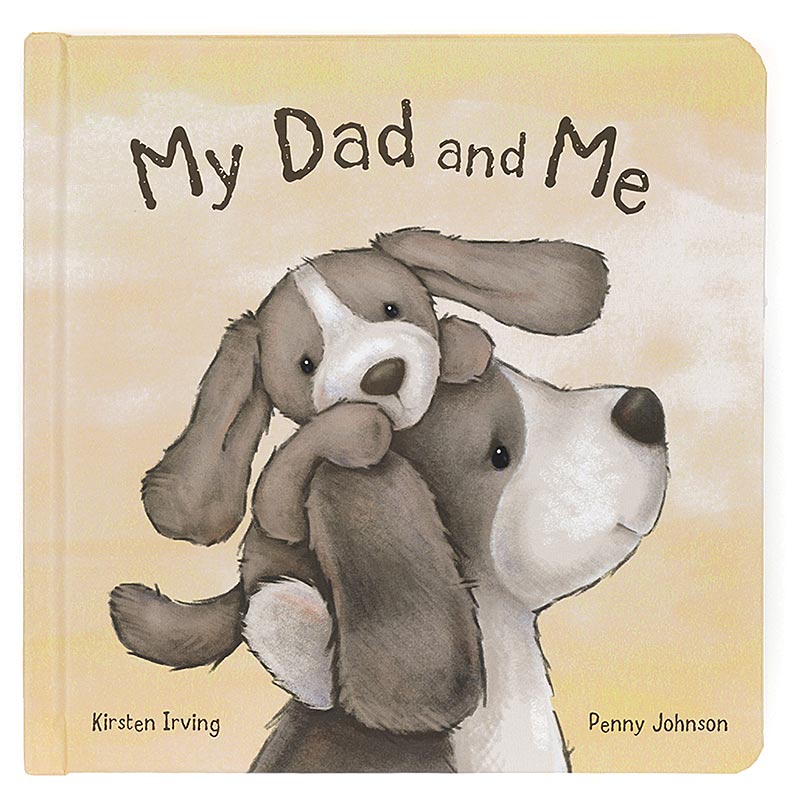 My Dad & Me Book & Fudge Puppy Toy