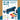 Kaleidoscope assembly kit packaging with colorful kaleidoscope and components on a blue and brown background.
